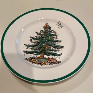 Spode Christmas Tree Plate 10”